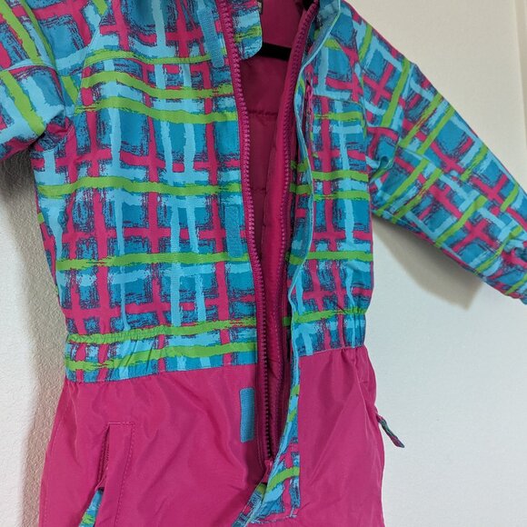 McKINLEY Girl Insulated Aquamax Winter Sport Snoboard Ski Snowsuit Bright Pink 4 - Picture 6 of 13